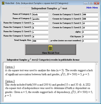 Robostat screenshot 4