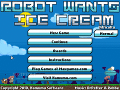 Robot Wants Ice Cream screenshot