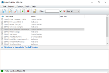 RoboTask Lite screenshot