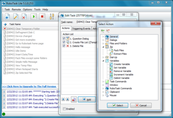 RoboTask screenshot