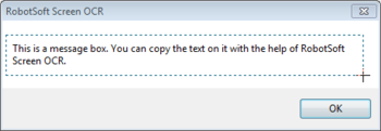 RobotSoft Screen OCR screenshot
