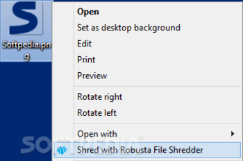 Robusta File Shredder screenshot