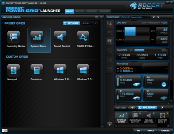 ROCCAT Power-Grid screenshot