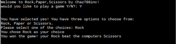 Rock, Paper, Scissors screenshot