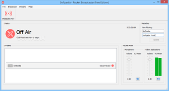 Rocket Broadcaster screenshot
