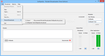 Rocket Broadcaster screenshot 2