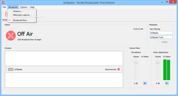 Rocket Broadcaster screenshot 3