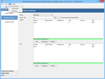 Rocket Propulsion Analysis Standard screenshot 3