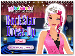 Rockstar Dress Up screenshot