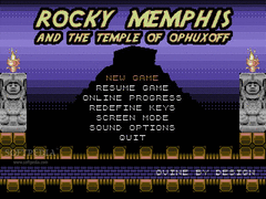 Rocky Memphis and the Temple of Ophuxoff screenshot