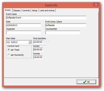 Rogaine Manager screenshot 3