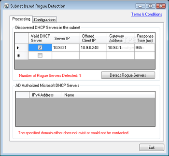 Rogue Detection screenshot