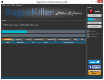RogueKiller screenshot