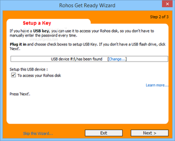 Rohos Disk Encryption screenshot 2