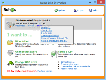 Rohos Disk Encryption screenshot 3