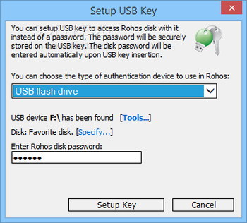 Rohos Disk Encryption screenshot 6