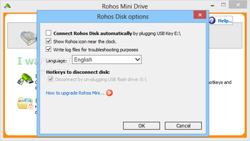 Rohos Mini Drive screenshot 3