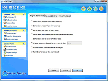 RollBack Rx Home Edition screenshot 3