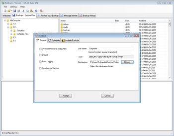 Rollback screenshot 2