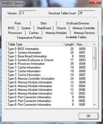 ROM BIOS Explorer screenshot 7