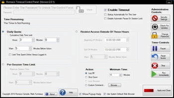 Romaco Timeout  screenshot