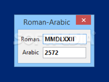 Roman-Arabic screenshot