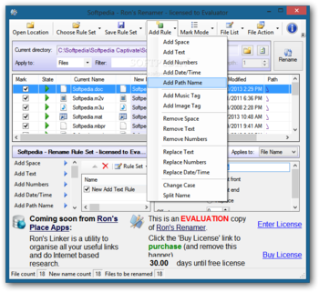 Ron's Renamer screenshot 3