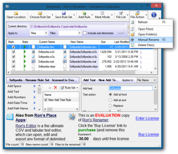 Ron's Renamer screenshot 5