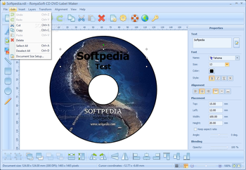 RonyaSoft CD DVD Label Maker screenshot 3