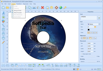 RonyaSoft CD DVD Label Maker screenshot 5