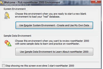 roomMaster 2000 Enterprise screenshot