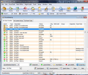roomMaster 2000 Enterprise screenshot 7