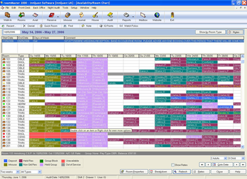 roomMaster 2000 Hotel Reservation Software screenshot 2