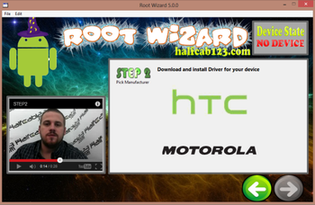 Root Wizard screenshot