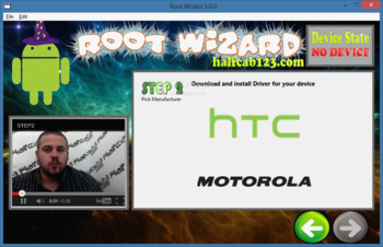 Root Wizard screenshot