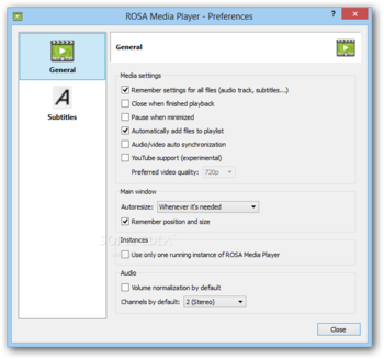 ROSA Media Player screenshot 12