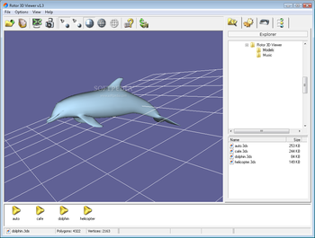 Rotor 3D Viewer screenshot