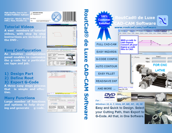 RoutCad de Luxe CNC Lathe screenshot