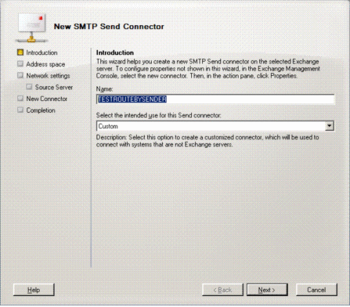 RouteBySender for Microsoft Exchange 2007/2010 screenshot