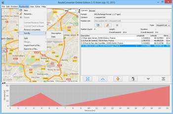 RouteConverter screenshot 4