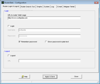 RouterStats screenshot