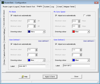 RouterStats screenshot 2