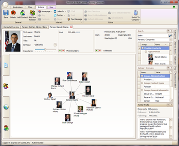 RovingContacts screenshot