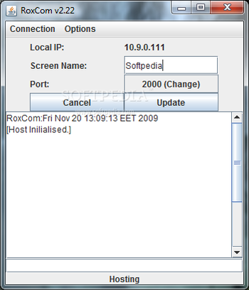 roxCom screenshot 2