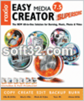 Roxio Easy Media Creator 7.5 Supersonic (E) screenshot