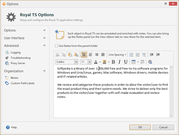 Royal TS screenshot 23