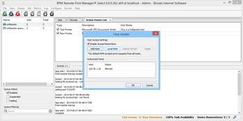 RPM Remote Print Manager Select screenshot 14