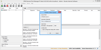 RPM Remote Print Manager Select screenshot 2