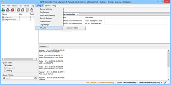 RPM Remote Print Manager Select screenshot 7