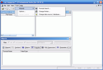 .rpt Inspector Professional Suite (for CR 8.5) screenshot 2